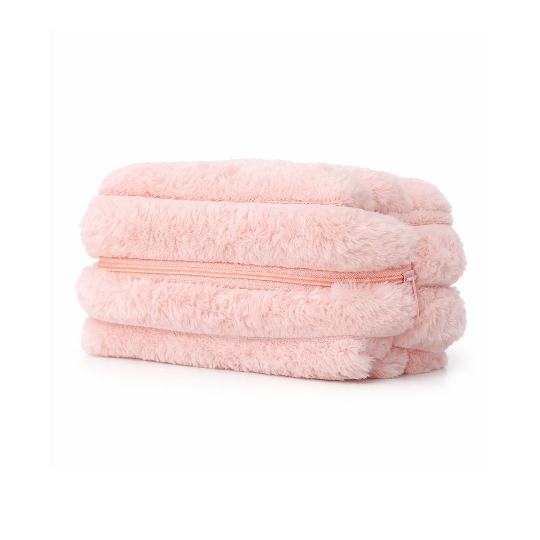 Tasje Fluffy Pink