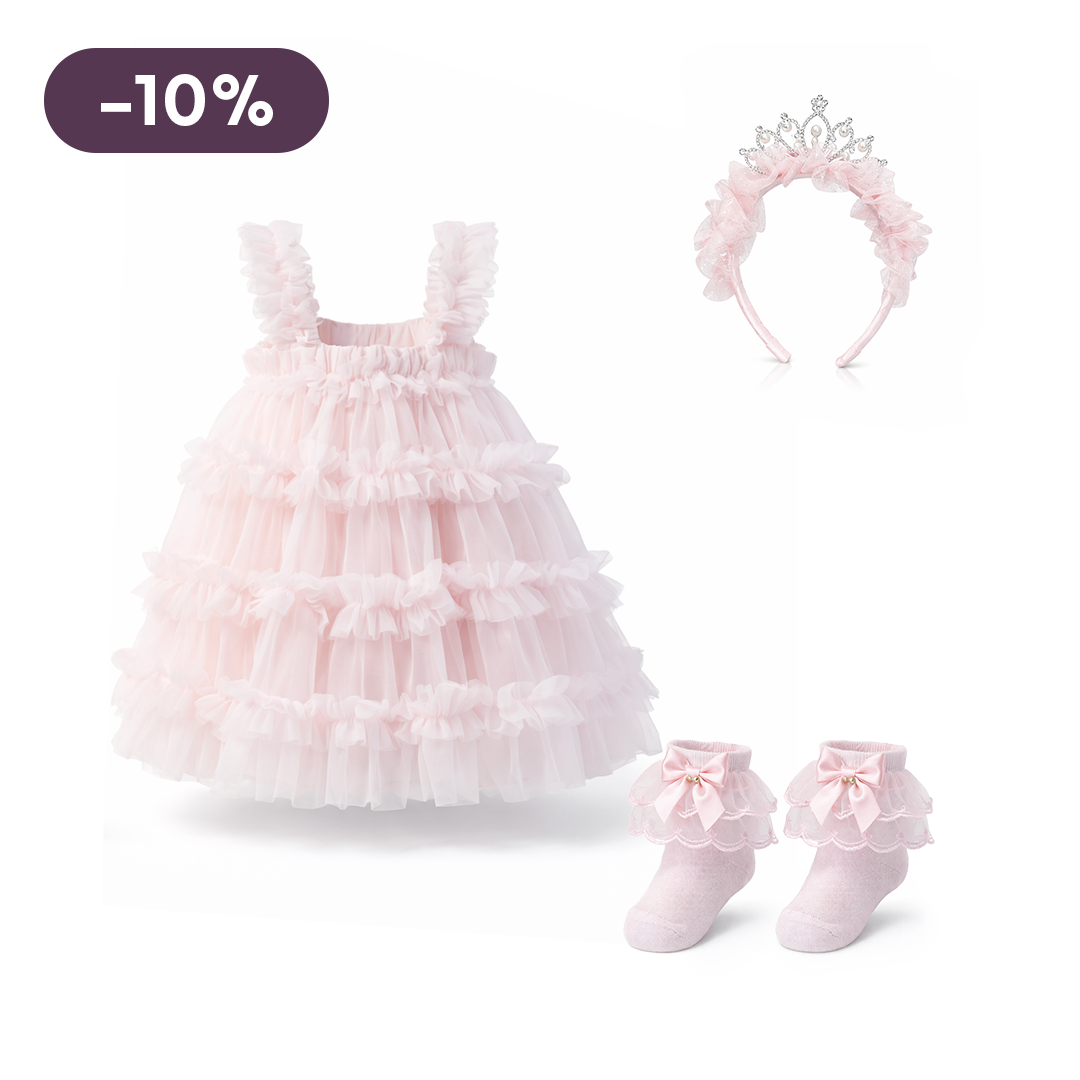 Prinsessenoutfit compleet